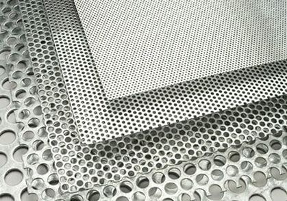 Perforated metal panel